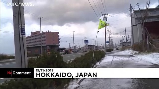 Хоккайдо во власти непогоды