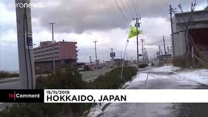 Хоккайдо во власти непогоды