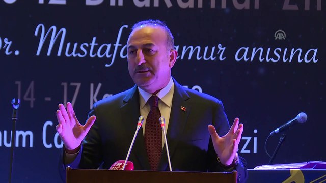 Çavuşoğlu: 'Türkiye, insani ve kalkınma yardımlarında dünyada birinci sırada' - ANTALYA