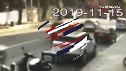 İstanbul'da feci kaza kamerada
