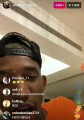 Anderson Talisca'dan Beşiktaş tezahüratı