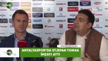 Antalyaspor'da Stjepan Tomas imzayı attı