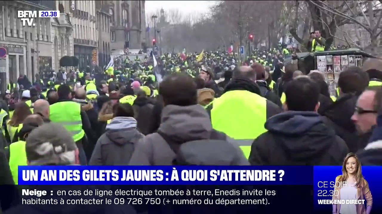 Un an après la naissance des gilets jaunes, les manifestants espèrent un retour en force