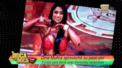 Dina Muñoz nos habla sobre su viaje a europa