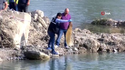 Köprü inşaatında uzun namlulu silah bulundu