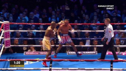 La fin du combat entre Michel Soro et Cédric Vitu