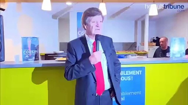 AGDE - Jean-Louis Cousin inaugure son local de campagne