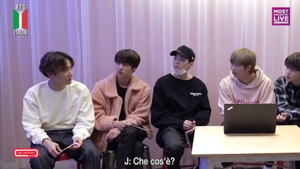 [SUB ITA] BTS's J-Hope "Sniffs" Who Has The Nicest Smelling Hair In Group