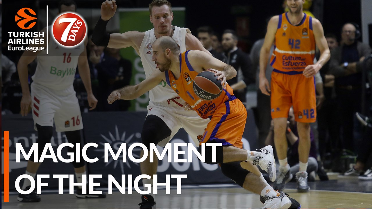 7DAYS Magic Moment of the Night: Quino Colom, Valencia Basket