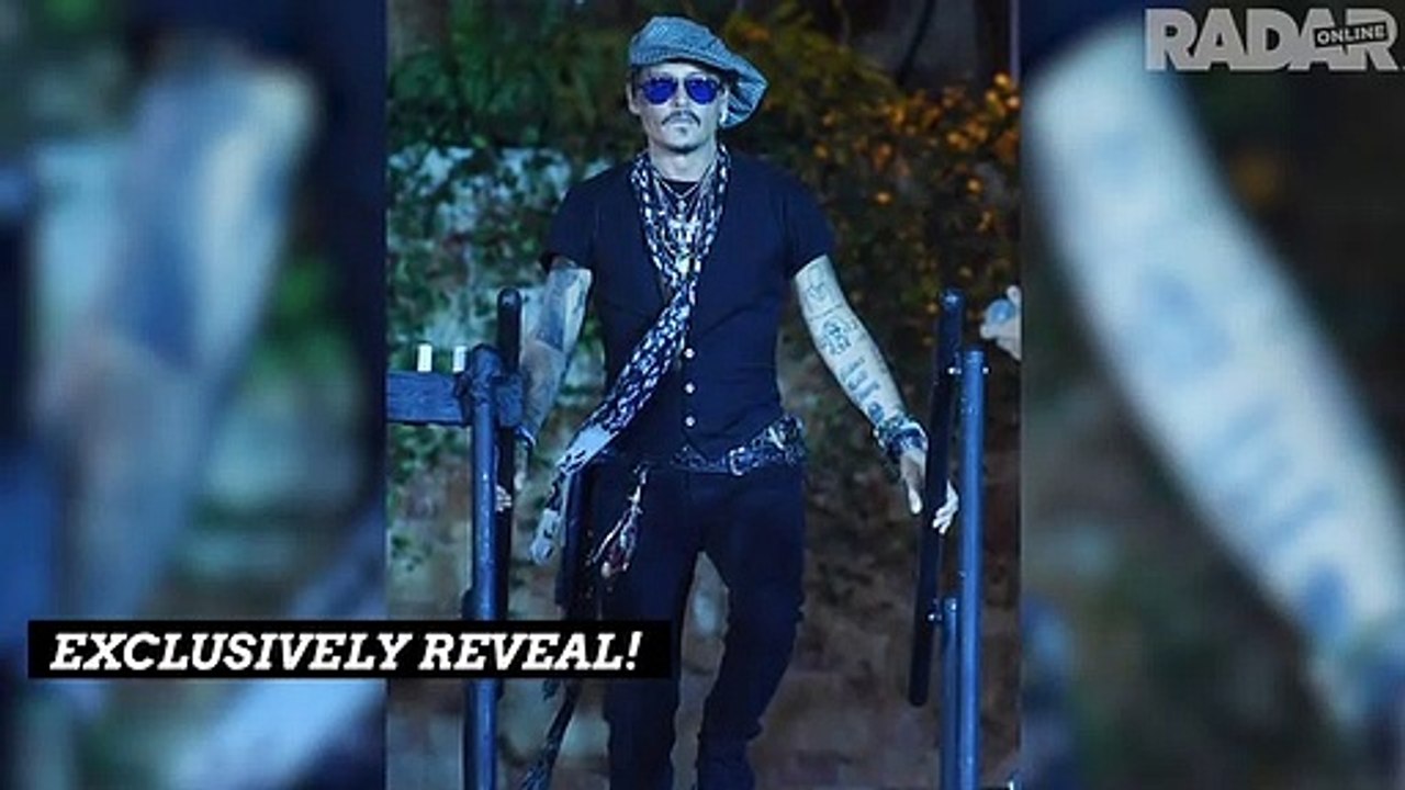 Johnny Depp ‘Inhaling Booze Like Water’ As Court Battle With Ex Continues To Rage!
