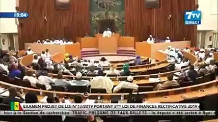 2ème Loi de finances rectificatives 2019: Ousmane SONKO tacle le ministre des finances.