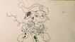 Colouring Marshall in Christmas Lights l Paw Patrol l Christmas Coloring Pages l Kids Educational l Rainbow Art l