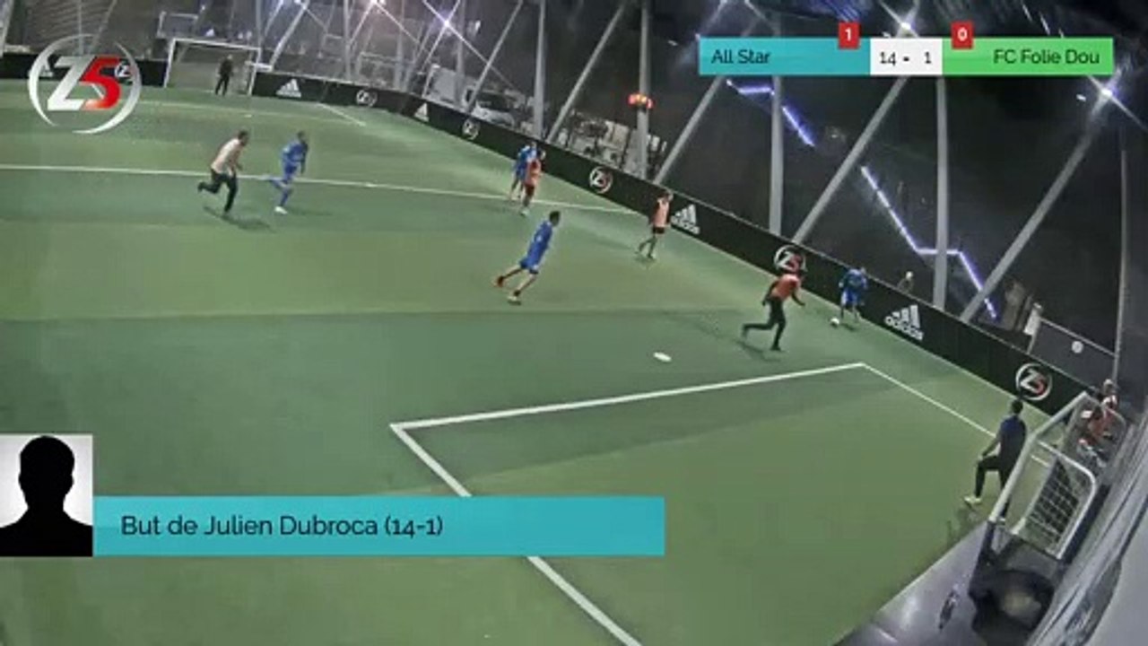 But de Julien Dubroca (14-1)