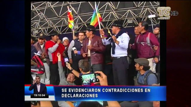 Jaime Vargas evidencia contradicciones en sus declaraciones