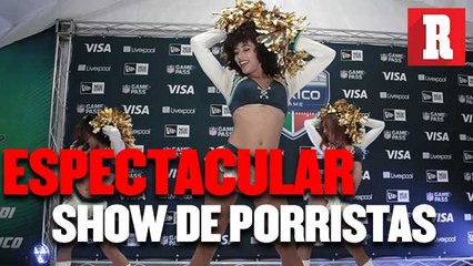 Porristas de la NFL se lucen en México