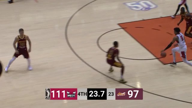 Sir'Dominic Pointer (22 points) Highlights vs. Windy City Bulls