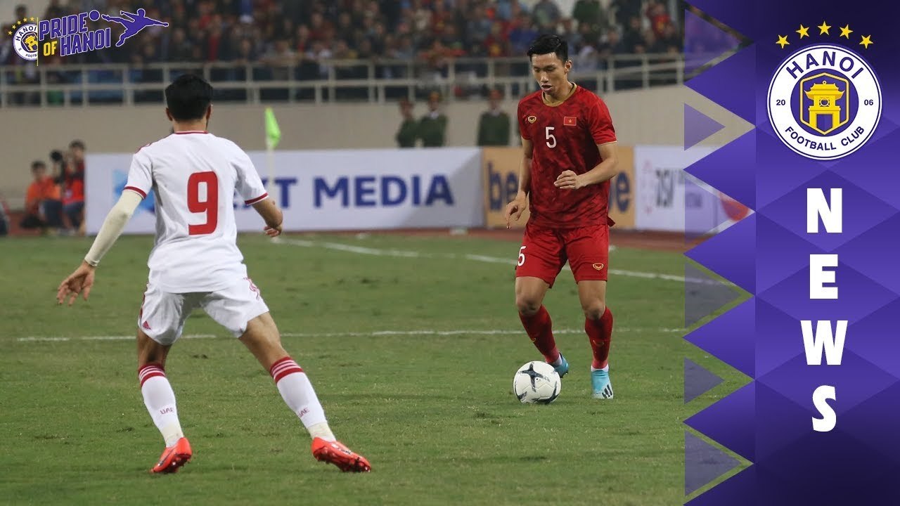 Đoàn Văn Hậu vs UAE | Những pha xử lý "vạn người mê" tại "Thánh địa" Mỹ Đình | HANOI FC