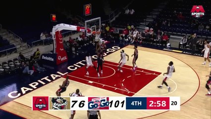 Kavell Bigby-Williams Posts 10 points & 12 rebounds vs. Capital City Go-Go