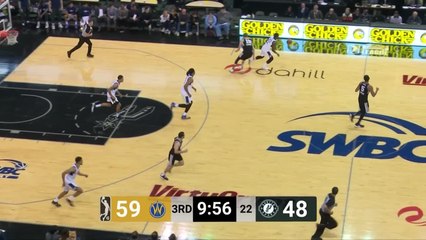 Jared Cunningham flies in for the alley-oop slam