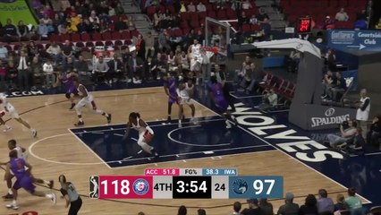 Johnathan Motley Posts 30 points & 10 rebounds vs. Iowa Wolves