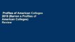 Profiles of American Colleges 2019 (Barron s Profiles of American Colleges)  Review