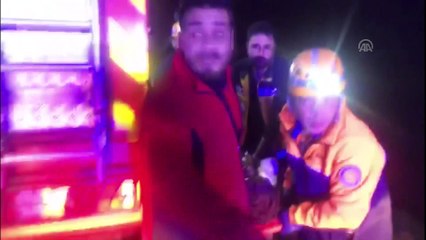 Yolcu otobüsü devrildi (3) - AKSARAY
