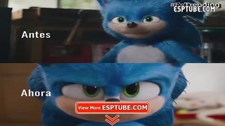Sonic, el diseño que causó controversia - ESPTUBE.COM