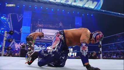 Goodnight. - Shawn Michaels vs. Rey Mysterio SmackDown Jan. 29 2010...