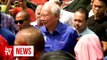 Tanjung Piai: Cheers and jeers for Najib during polling centre visit