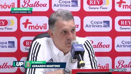 LUP: Gerardo Martino en conferencia de prensa