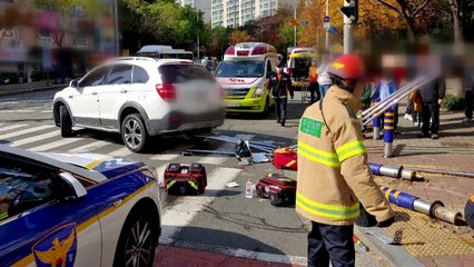 부산서 음주운전 60대 인도 돌진...4명 사상 / YTN