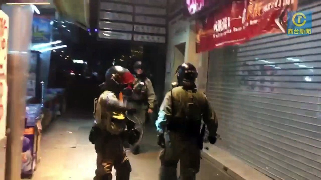 2019-11-16 香港黑警 槍擊電台記者