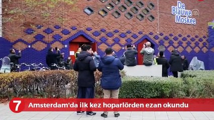 O Avrupa ülkesinde ilk kez ezan okundu! Duyan telefona sarıldı