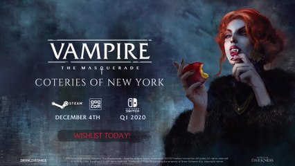 Vampire - The Masquerade - Coteries of New York - Gameplay Trailer