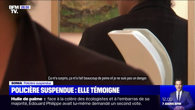 Je ne suis pas un danger : une policière musulmane suspendue témoigne sur BFMTV