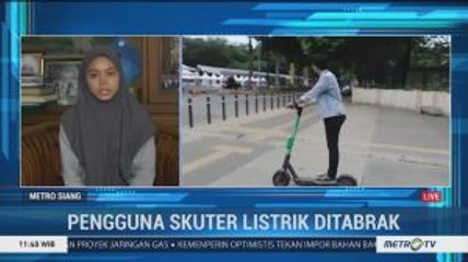 Kesaksian Korban Luka Kecelakaan Skuter Listrik