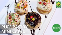 Puff Pastry Mini Cakes | Dawat | MasalaTV  | Abida Baloch