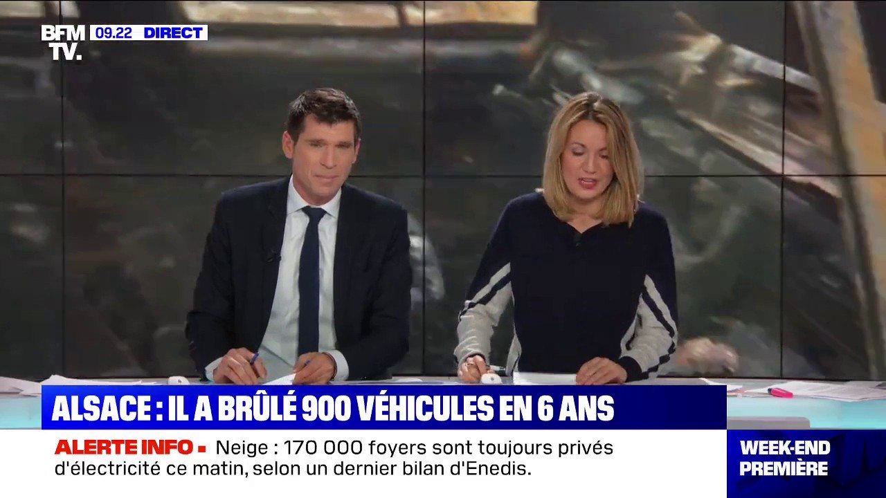 Bas-Rhin: recherché depuis six ans, un homme suspecté d'avoir brûlé 900 voitures arrêté