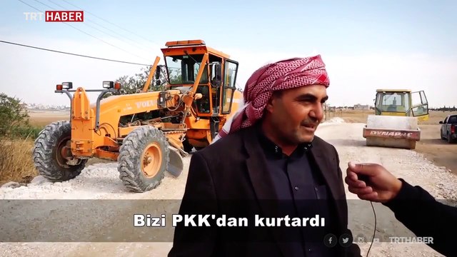 Tel Abyad'ın yol sorunu çözülüyor
