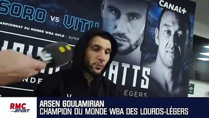 Boxe : "Je ne cherchais pas à le mettre KO", Goulamirian raconte son combat contre Watts