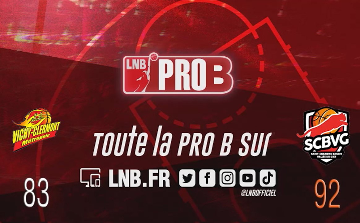 PRO B : Vichy-Clermont vs Saint-Chamond (J6)
