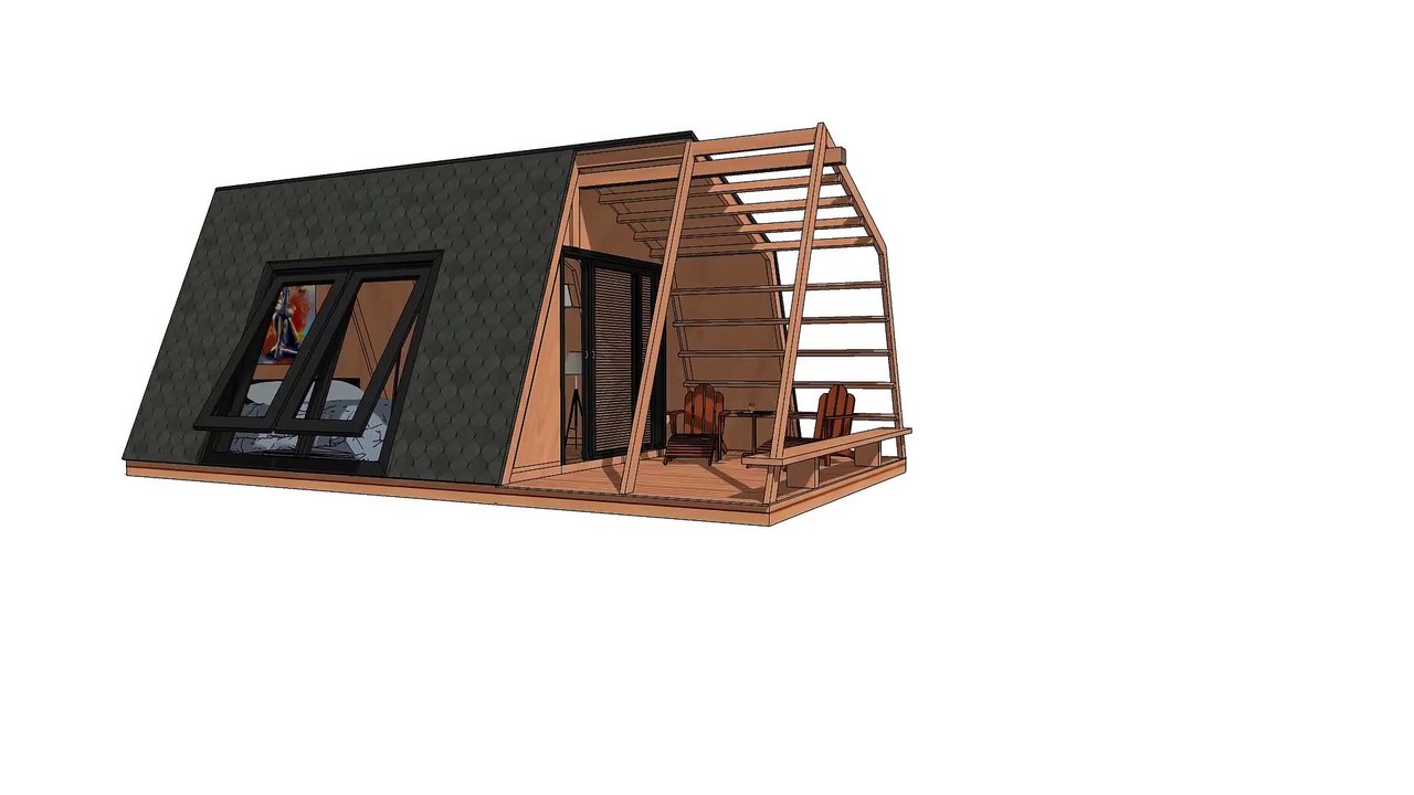 Mobile home project - wood home