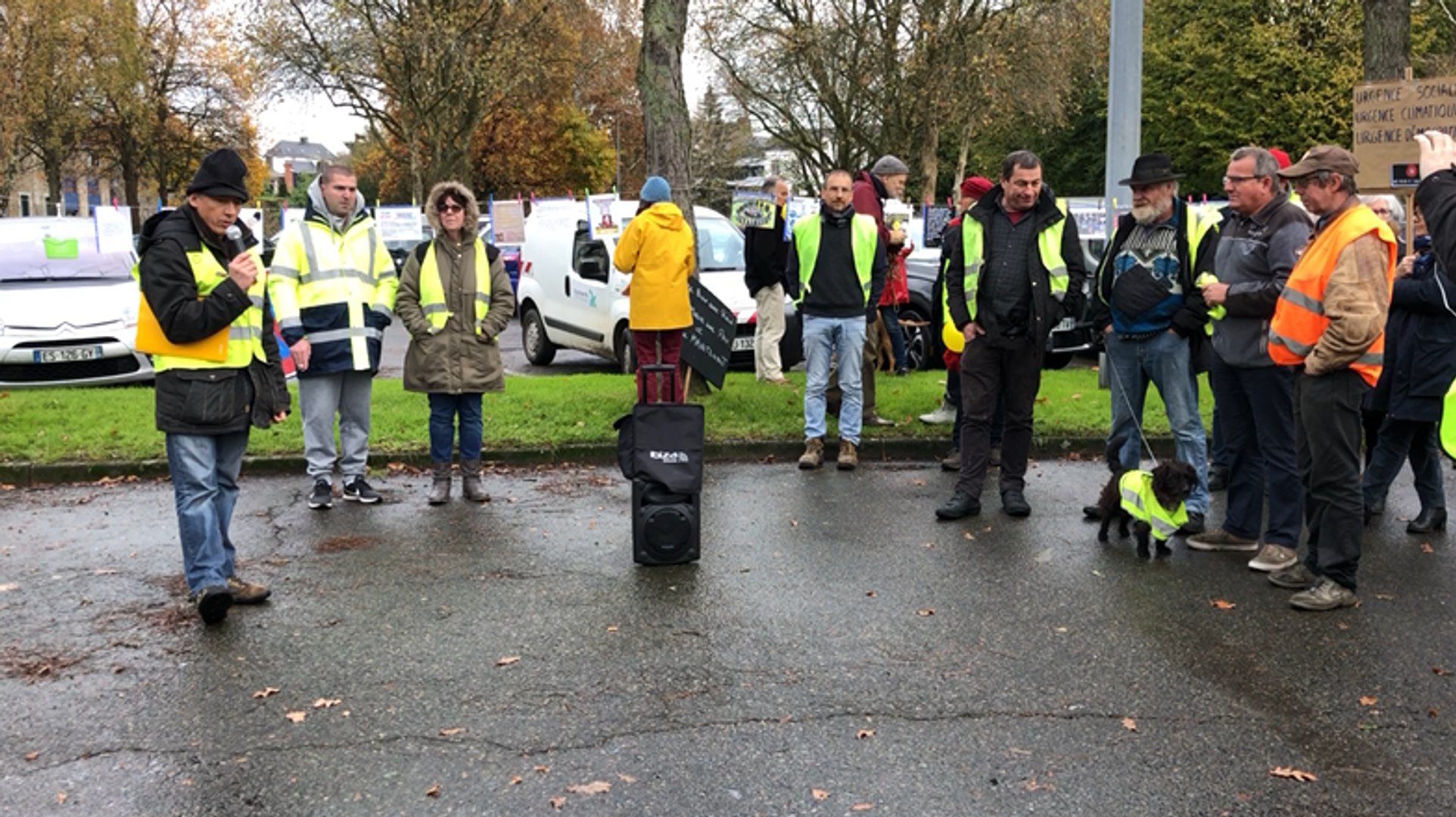Gilets Jaunes Manifestation Pour Le 1er Anniversaire