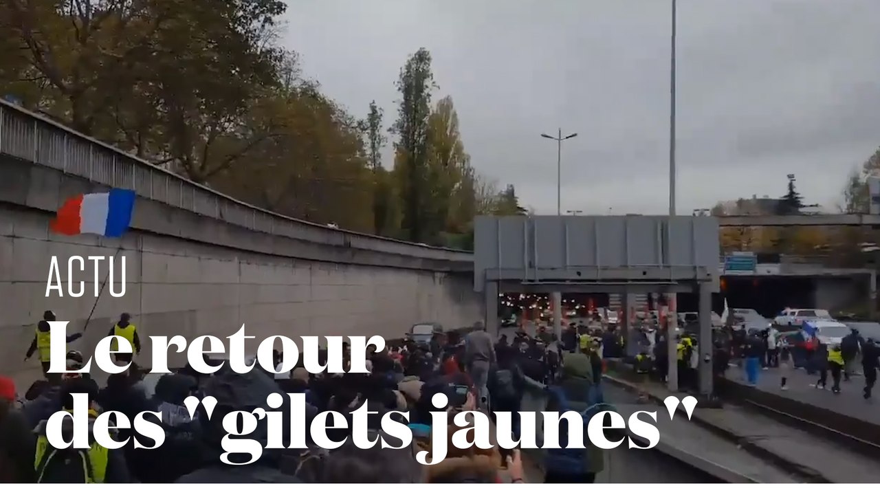 Un an des "gilets jaunes" : des premières tensions à Paris