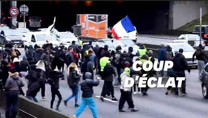 Des gilets jaunes ont brièvement bloqué le périphérique à Paris