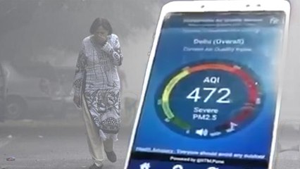 दिल्‍ली-एनसीआर में अभी भी हेल्थ इमरजेंसी, AQI 400 पार, लोगों को सांस लेने में परेशानी