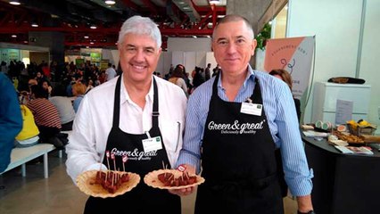 VeggieWorld  2019:  Hamburguesa Vegana