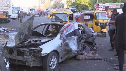 Взрыв в Багдаде в разгар протестов