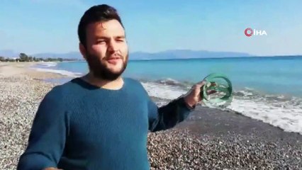 Sahile vuran dev Gagalı Balina'nın yardımına Sahil Güvenlik ekipleri koştu