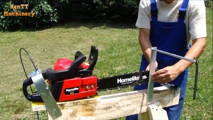 Amazing Homemade Firewood Processing Machine - Equipment Techniques Cutting Chainsaw Tree Crazy